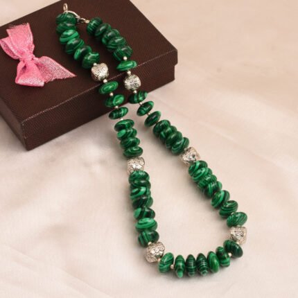 GGL Fringe Affair Mosaic Beads 18 Inches Necklace