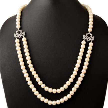 pearl necklace, freshwater pearl necklace, white pearl necklace, pearl necklace for women, pearl necklace for girls