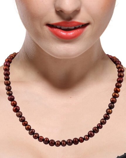 GGL Aurora Dyed Fresh Water Pearl Necklace