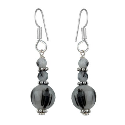 GGL Charming Rutilated Quartz Beads Earrings for Women